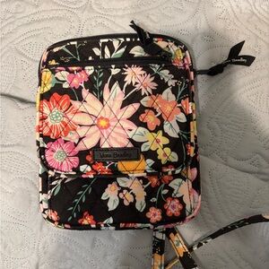 Vera Bradley Black Floral Crossbody Bag